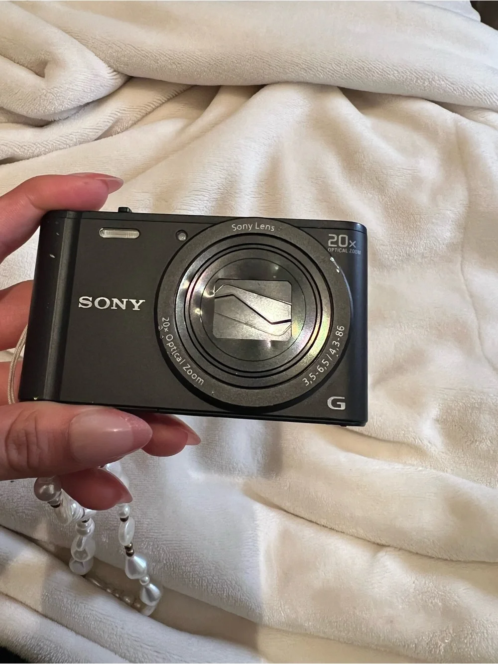 Sony DSC WX350 Cyber shot Black Compact Digital Camera with 20x Optical G Lens